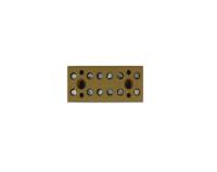 7906090000 Weidmuller SAK Series Non-Fused Terminal Block, 6-Way, 32A, 22 → 12 AWG Wire, Screw Termination