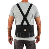 11102 Ergodyne Black Back Support Belt, 64 → 76cm