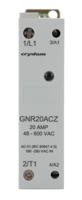 gnr20acz Sensata / Crydom GNR Series Solid State Relay, 20 A rms Load, DIN Rail Mount, 600 V rms Load, 260 V ac Control