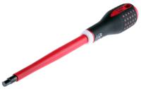 be-8706s Bahco Hexagon  Screwdriver, 6 mm Tip, 150 mm Blade, VDE/1000V, 322 mm Overall