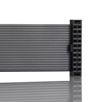tcsd-10-d-0400-01-n Samtec TCSD Series Flat IDC Socket Cable Assembly, 2x10-Way, 2mm Pitch, 100mm Length, Tiger Eye IDC to Tiger Eye IDC