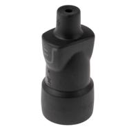 0-504-46 Legrand French Mains Connector, 16A Black, Cable Mount Rubber Screw, 250 V