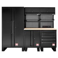 rws2-9bs Facom 4 Door, 7 Drawer Metal Floor Standing Tool Cabinet, 2450mm