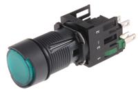 xb6af3b1b Schneider Electric Harmony XB6 Series Illuminated Push Button, Panel Mount, 16mm Cutout, SPST, IP65