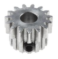 878-7900 RS PRO Steel 15 Teeth Spur Gear, 1 Module, 6mm Bore Diam, 15mm Pitch Diam, 14mm Hub Diam