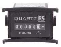 896-6914 RS PRO Hour Meter, 6 Digit Analogue, 50Hz, 10 → 80 V dc