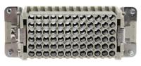 09160723101 HARTING Heavy Duty Power Connector Insert, 10A, Female, Han DD Series, 72 Contacts