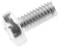 190-591 RS PRO Pozi M6 Pan A4 316 Stainless Steel Machine Screws DIN 7985 x 12.0mm