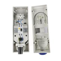 5681683-rw Scame, ADVANCE 2 IP67 Blue Wall Mount 2P + E RCD Industrial Power Connector Socket, Rated At 16A, 230 V
