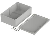 62240000-em-240 Bopla Euromas II Series Light Grey Polycarbonate Enclosure, IP65, Light Grey Lid, 250 x 160 x 92mm