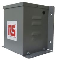 122-6706 RS PRO 1.65 kVA Intermittent 5 Mins on 15 Mins off Site Transformer, 230V ac Primary, 110 (55V Secondary, 2 x 16A O/P