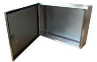 842-8349 RS PRO 304 Stainless Steel Wall Box, IP66, 600 mm x 400 mm x 200mm