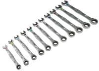 05020013001 Wera Joker 6000 Series 11-Piece Spanner Set, 8 → 19 mm, Chrome Molybdenum Steel