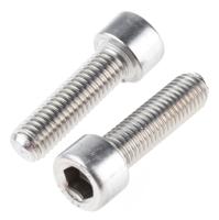 797-6285 RS PRO Stainless Steel Hex Socket Cap Screw, DIN 912, M10 x 35mm