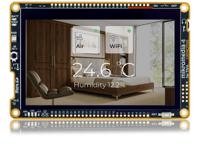 mikroe-4174 MikroElektronika MIKROE-4174 TFT LCD Colour Display / Touch Screen, 4.3in, 480 x 272pixels