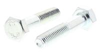 279-701 RS PRO Bright Zinc Plated Steel, Hex Bolt, M10 x 50mm