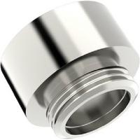 52104454 Lapp Cable Gland Adaptor, M20 Exterior Thread, M25 Interior Thread, Nickel Plated Brass, SKINDICHT Series