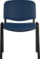 625-796 RS PRO Blue Polyurethane Stacking Chair, 140kg Weight Capacity