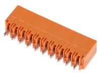 1604550000 Weidmuller, 3.5mm Pitch, OMNIMATE SL, 10 Way, , Pluggable Terminal Block, Header, Through Hole, Solder Termination,