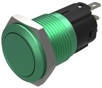 82-48511000 EAO Series 82 Series Push Button Switch, Momentary, Flush Mount, 16mm Cutout, SPST, SPST, IP65, IP67