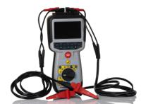 1013-795 Megger Handheld Ohmmeter, 3.2 Ω Max, 100mΩ Resolution, Low Resistance