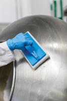 5525 Vikan White Scourer 245mm x 115mm x 25mm, for Industrial Cleaning Use