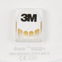 3m-aura-9332 3M Aura™ 9300+ Series Disposable Respirator for General Purpose Protection, FFP3, Valved, Fold Flat 10 per Package