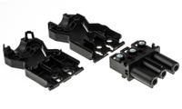 9293130531 Wieland GST18i3 Series Mini Connector, 3-Pole, Female, Cable Mount, 20A, IP20