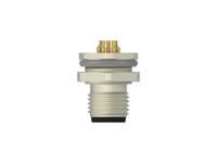 t4130012081-000 TE Connectivity Circular Connector, 8 Contacts, Rear, M12 Connector, Plug, Male, IP67