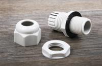 822-9748 RS PRO Grey Nylon Cable Gland, M16 Thread, 5mm min., 10mm max., IP68