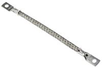 489-208 RS PRO Braided Wire, M5 Stud Size, 16 x 20 x 0.2 mm, 0.15m, BS EN 13602:2002, BS4109