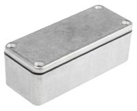 1590wa Hammond 1590 Series Natural Die Cast Aluminium Enclosure, IP65, Natural Lid, 93 x 39 x 31mm