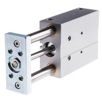 dfm-25-80-p-a-gf Festo Pneumatic Guided Cylinder - 170852, 25mm Bore, 80mm Stroke, DFM Series, Double Acting