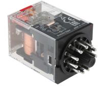 mks3pi-5-230vac Omron Plug In Power Relay, 230V ac Coil, 10A Switching Current, 3PDT