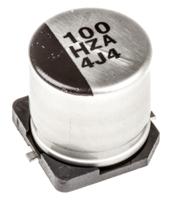 eehza1h101p Panasonic 100μF Surface Mount Polymer Capacitor, 50V dc