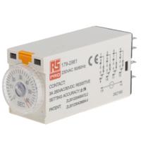 179-2961 RS PRO Plug In Timer Relay, 230V ac, 4-Contact, 2 → 60s, 1-Function, 4PDT