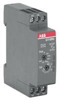 1svr508100r0000 ABB CT-C Series DIN Rail, Snap-On Timer Relay, 24 → 240V ac, 1-Contact, 0.05 s - 100h, 1-Function, SPDT