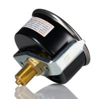 18-015-852 Norgren G 1/4 Analogue Pressure Gauge 10bar Back Entry 63mm Outside Diameter