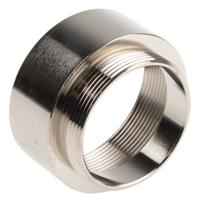 52004110 Lapp Cable Gland Adaptor, PG36 Exterior Thread, PG42 Interior Thread, Nickel Plated Brass, SKINDICHT Series