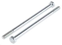 917-3135 RS PRO Bright Zinc Plated Steel, Hex Bolt, M6 x 110mm