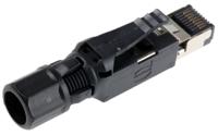 09451511120 Harting RJ Industrial Series Male RJ45 Connector, Cable Mount, Cat5 Straight 4P4C -Way