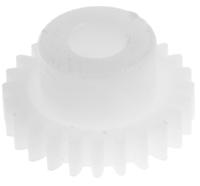 521-7039 RS PRO POM 24 Teeth Spur Gear, 0.5 Module, 4mm Bore Diam, 12mm Pitch Diam, 8mm Hub Diam