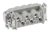 09310062601 HARTING Heavy Duty Power Connector Insert, 35A, Male, Han HSB Series, 7 Contacts