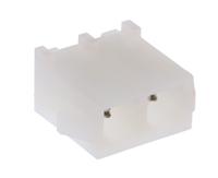 350428-1 TE Connectivity Universal MATE-N-LOK Series Straight Through Hole PCB Header, 2 Contact(s), 6.35 mm Pitch, 1 Row,