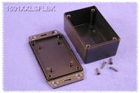 1591xxlsflbk Hammond 1591 Series ABS Enclosure, IP54, Flanged, 86 x 56 x 36mm
