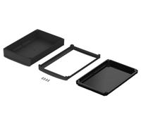 48318655hmt1 Bopla BoVersa Series Black Polycarbonate General Purpose Enclosure, 287.1 x 185 x 73mm
