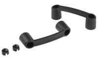 267-0724 RS PRO Black Plastic Handle 35 mm Height, 26mm Width, 119.5mm Length