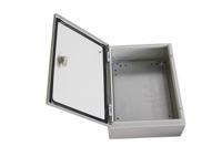189-6595 RS PRO Steel Wall Box, IP66, 400 mm x 400 mm x 250mm