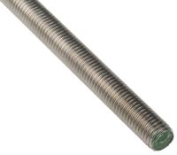 280-420 RS PRO Plain Stainless Steel Threaded Rod, M12, 1m