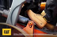 p708215 CAT Holton Honey Steel Toe Capped Men's Safety Boots, UK 9, EU 43